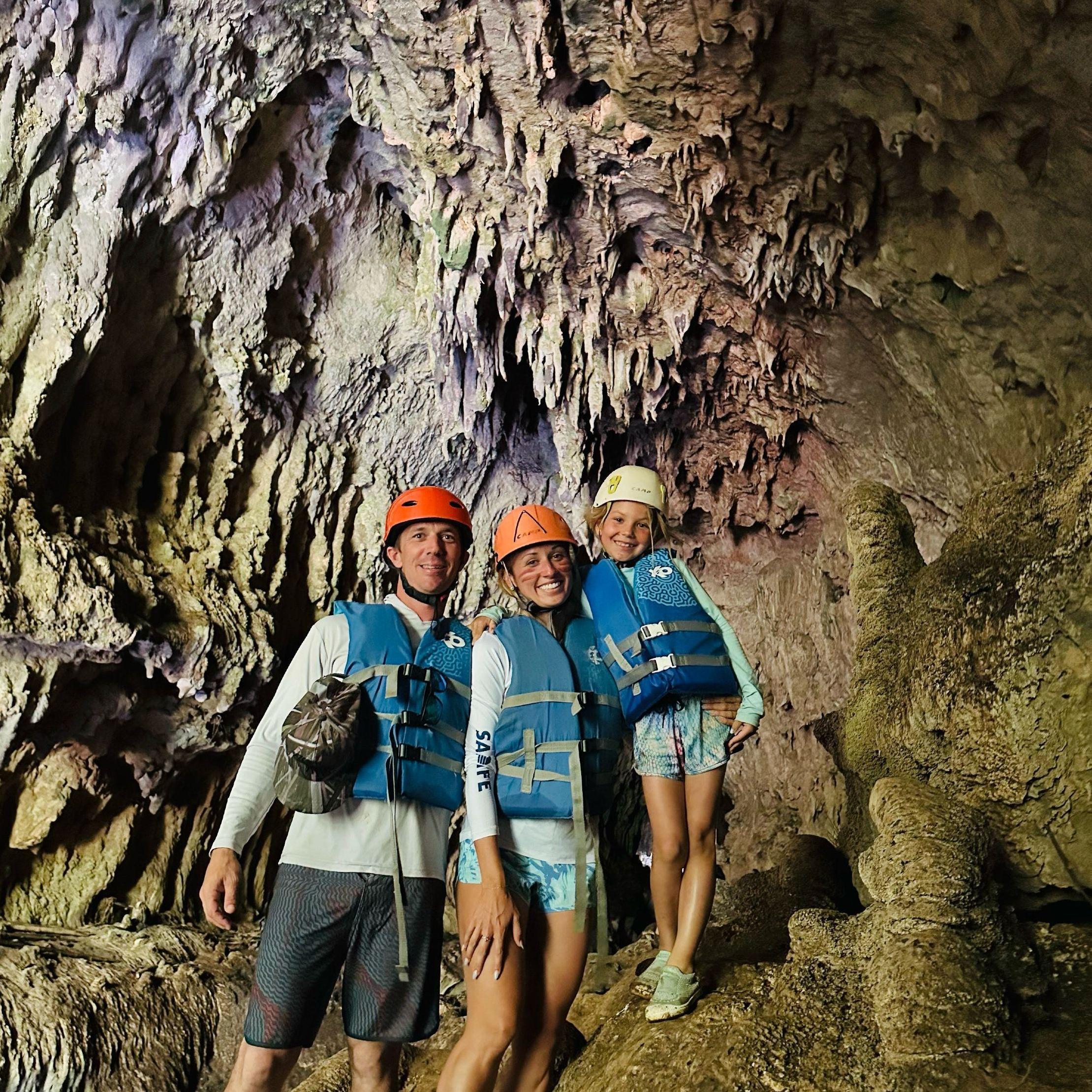 Cave tubing in Puerto Rico