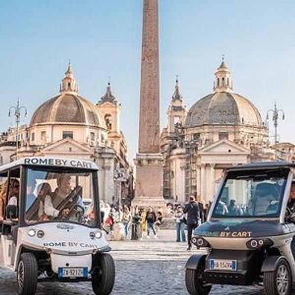 Honeymoon Golf Cart Tour in Rome