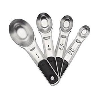 OXO Good Grips Stainless Steel Measuring Spoons with Magnetic Snaps