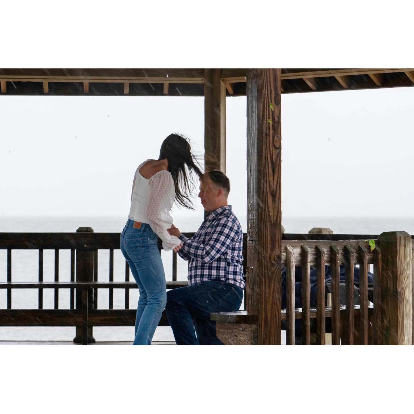 Our engagement day! AKA the best day (until July 1, 2023!)