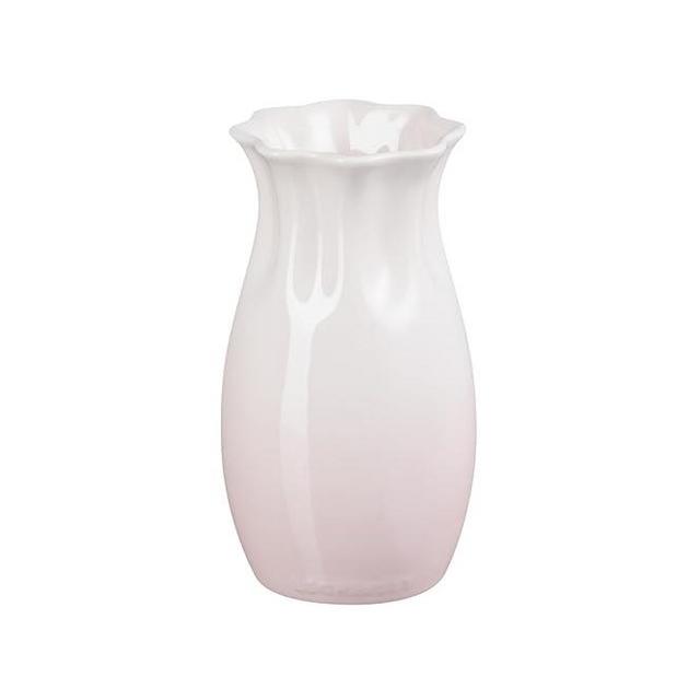 Le Creuset Stoneware Small Vase (6.5" x 3.5"), Shell Pink