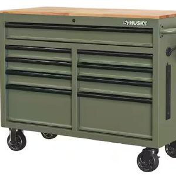 James' Dream Work Bench & Tool Storage