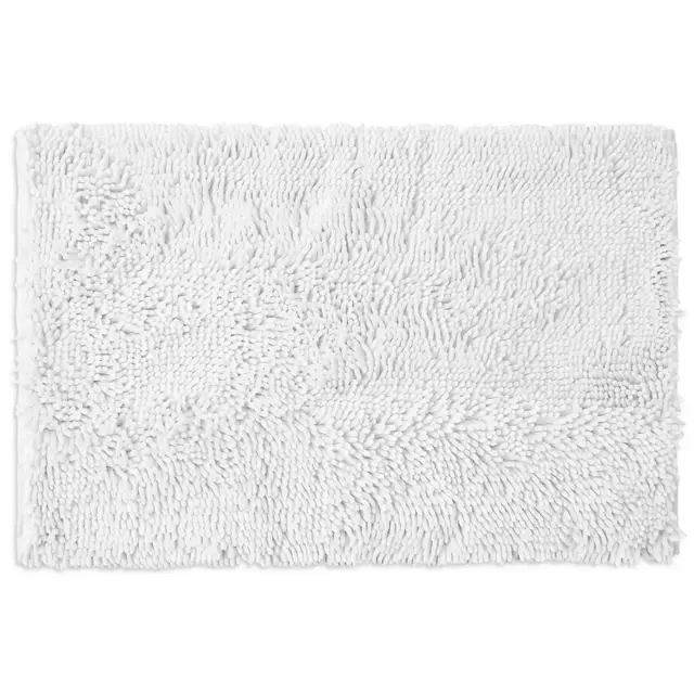 Wild Sage™ Noodle 24-Inch x 40-Inch Bath Mat in White