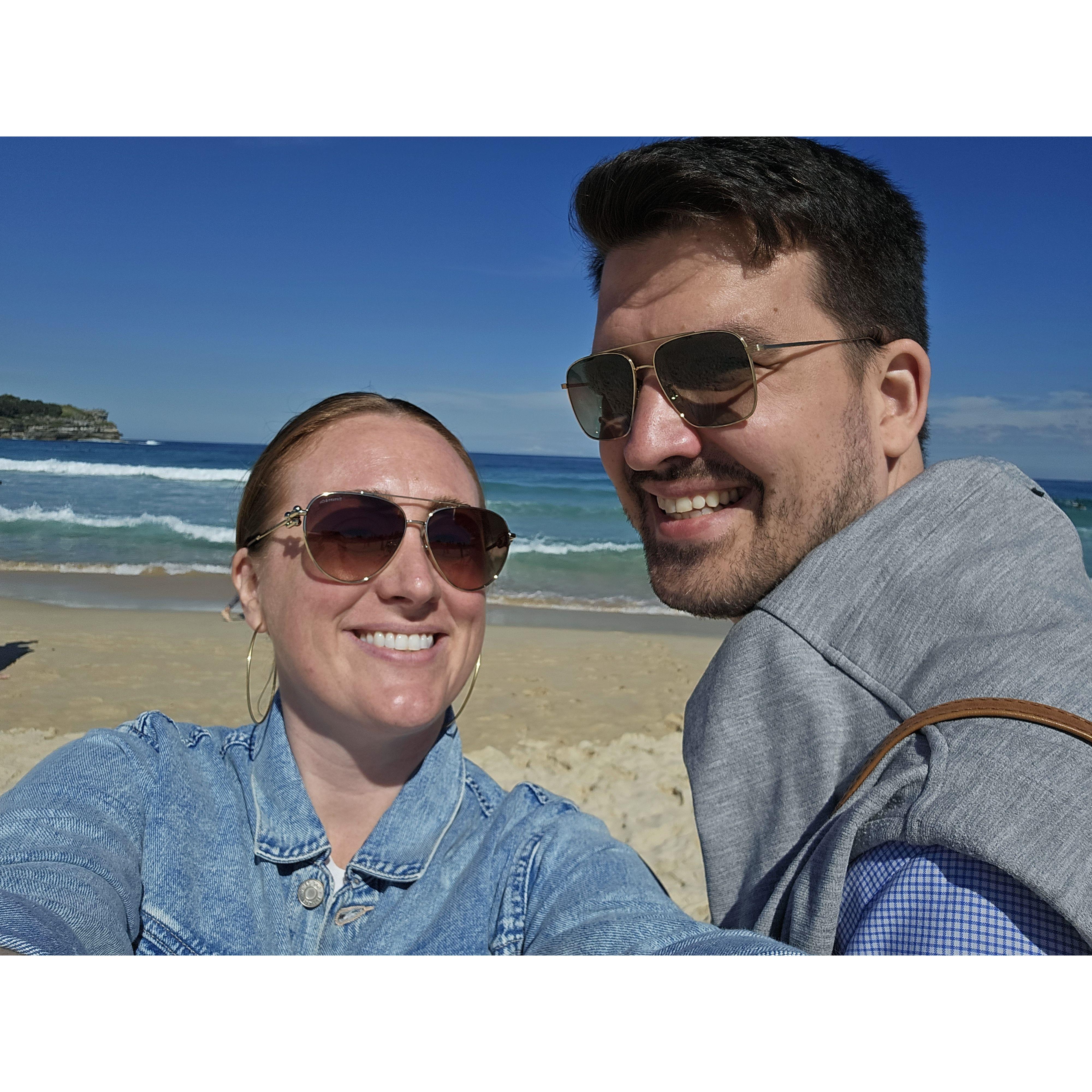 Bondi Beach at the end of our NZ/Australia Trip
