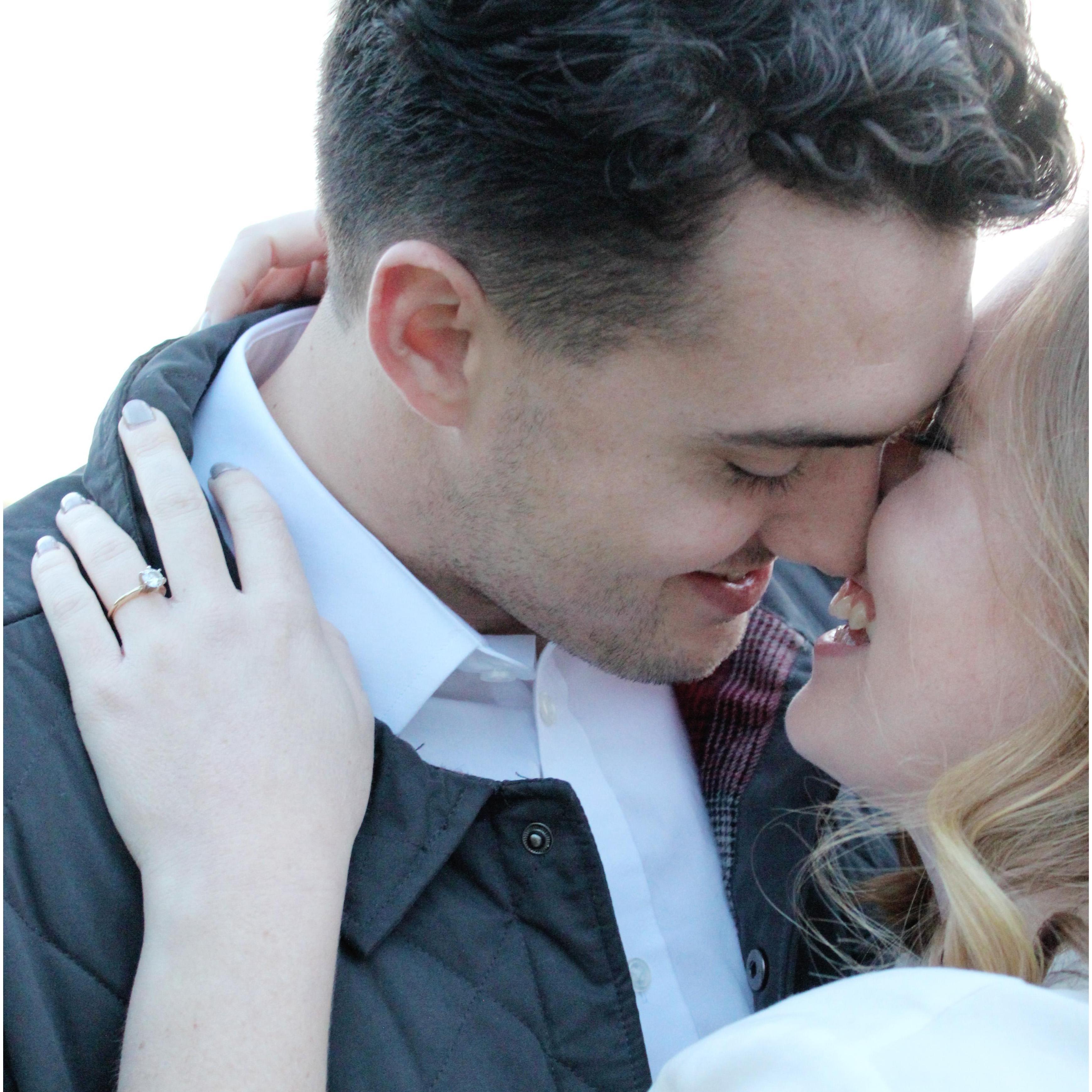 These are some lovely engagement pictures taken by my talented maid of honor, Jenna Gliedt