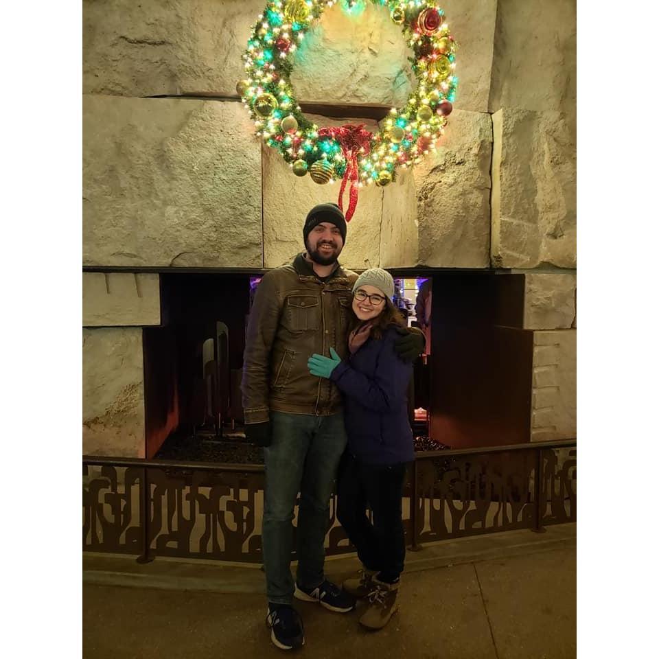 Our second year at Christmas at the Zoo.