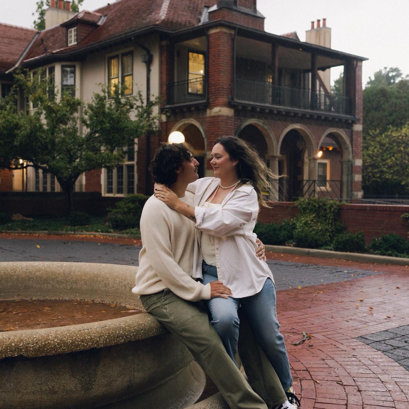 Engagement photo shoot October 2025
