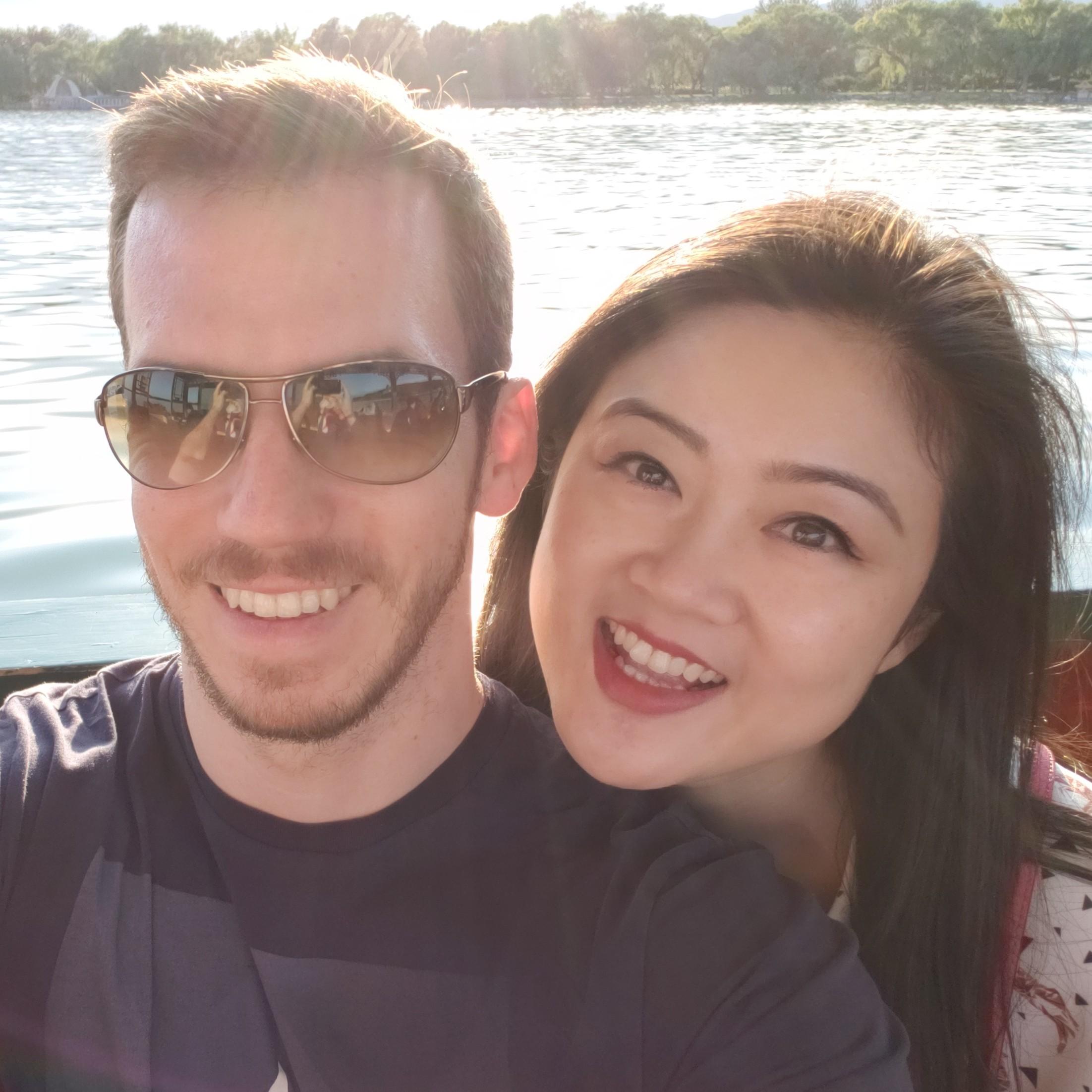 On a boat in China. Oct 2018