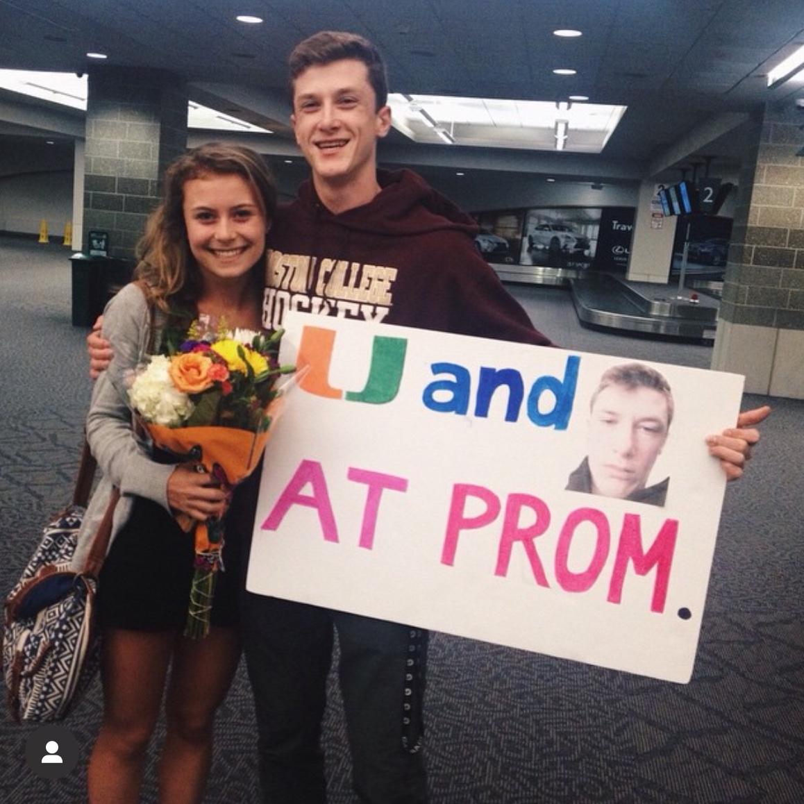 Junior prom promposal was more of a statement than a question