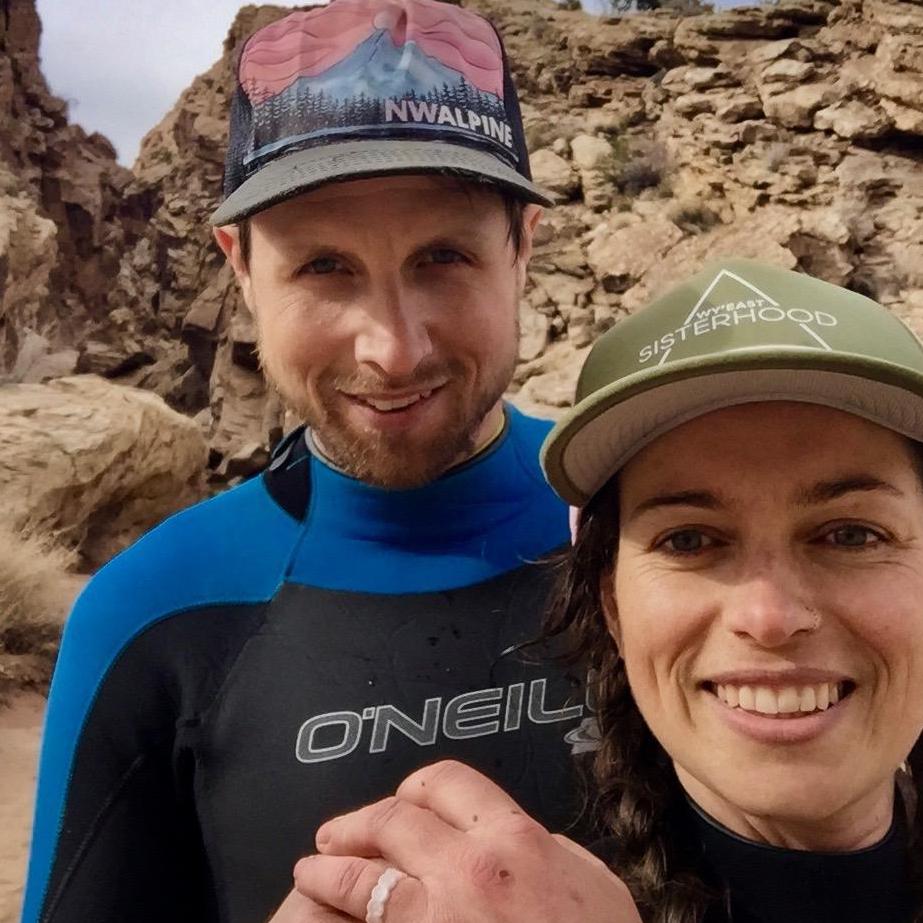 Wetsuit romantic: The Official Canyon Proposal