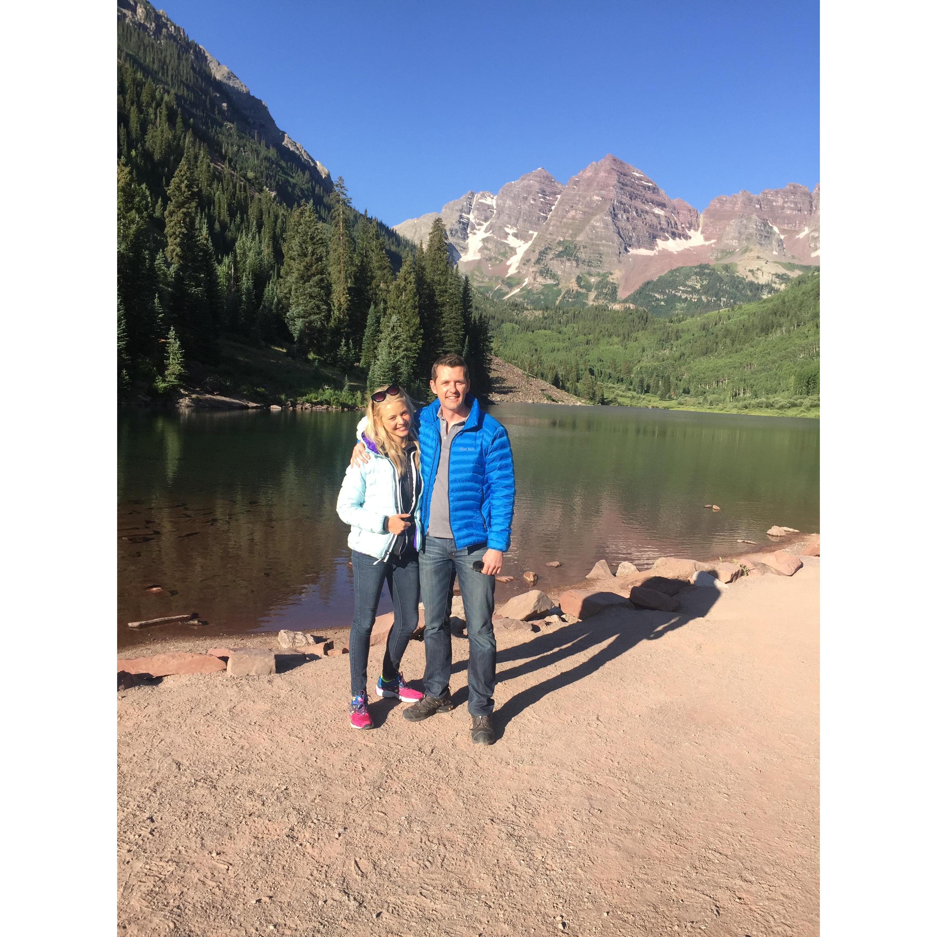 Maroon Bells, Aspen.