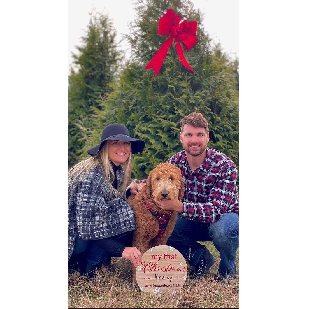 Our First Christmas With Kinsley!