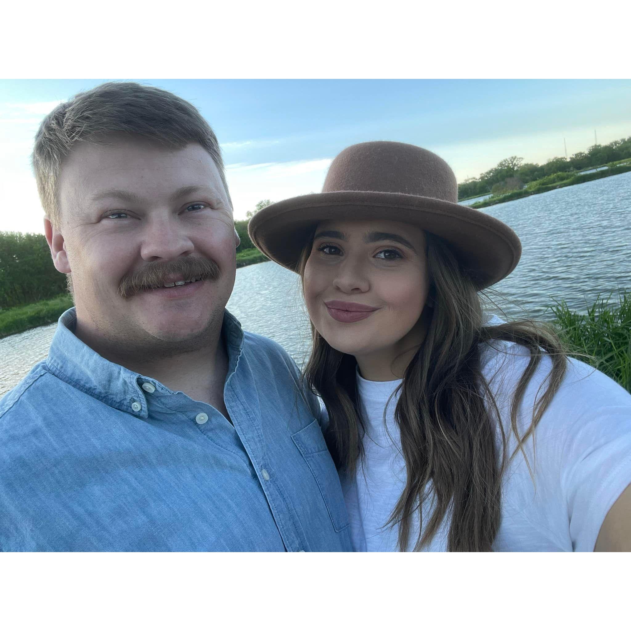 Our first time getting photos taken!