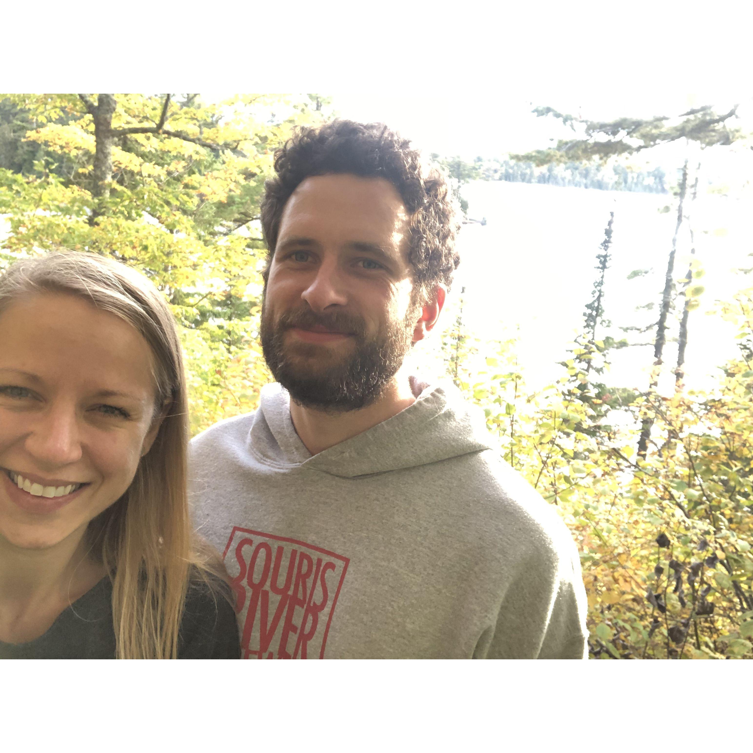 Lots of hiking in 2020 (and always) - Schlatter Lake, MI