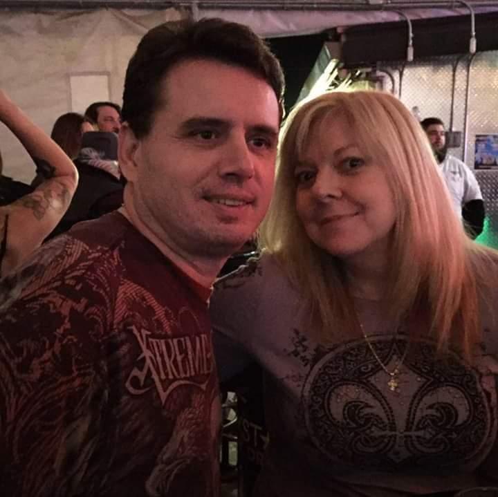 One of our nights out seeing a friends band.