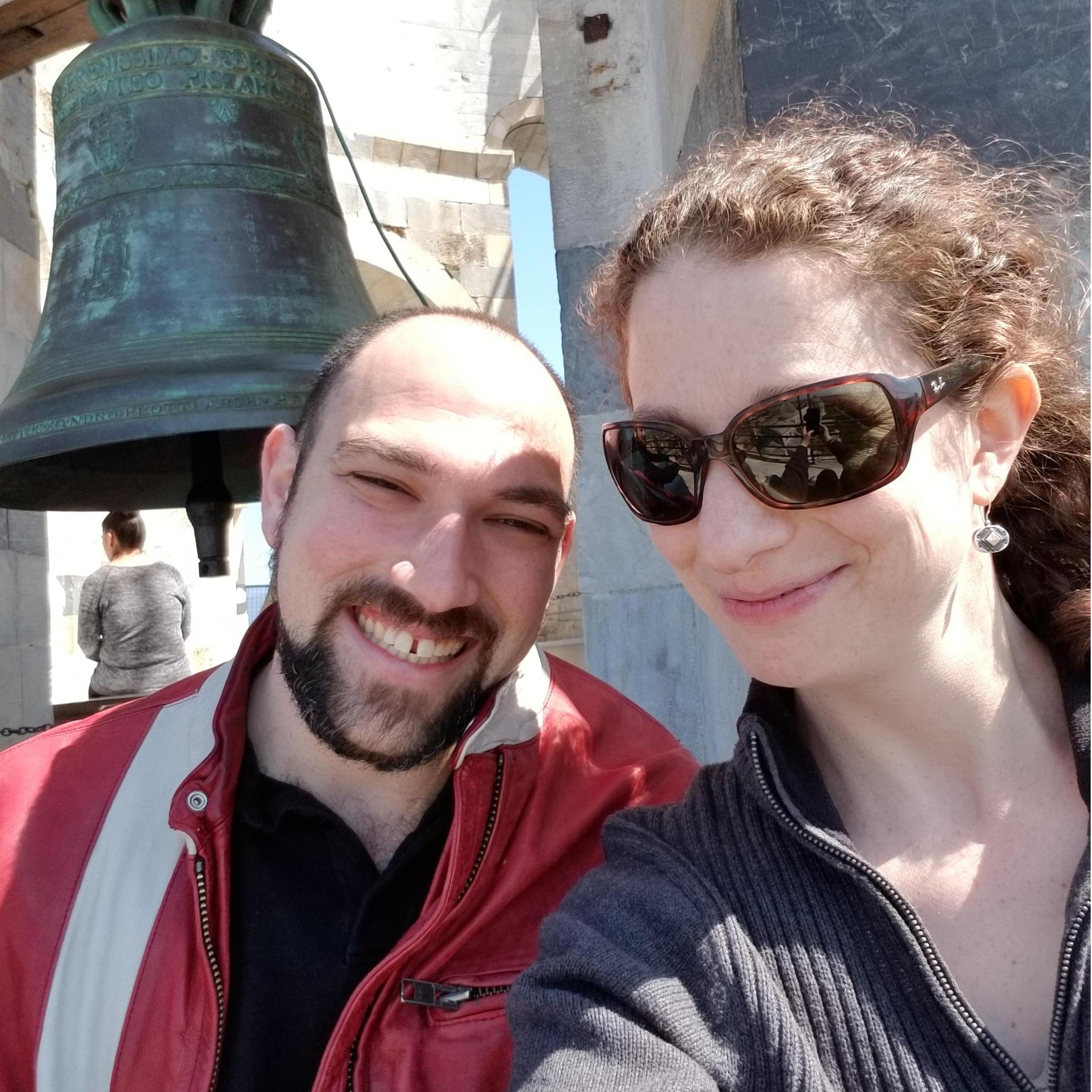 Top of the Leaning Tower of Piza!
(Spring 2019)