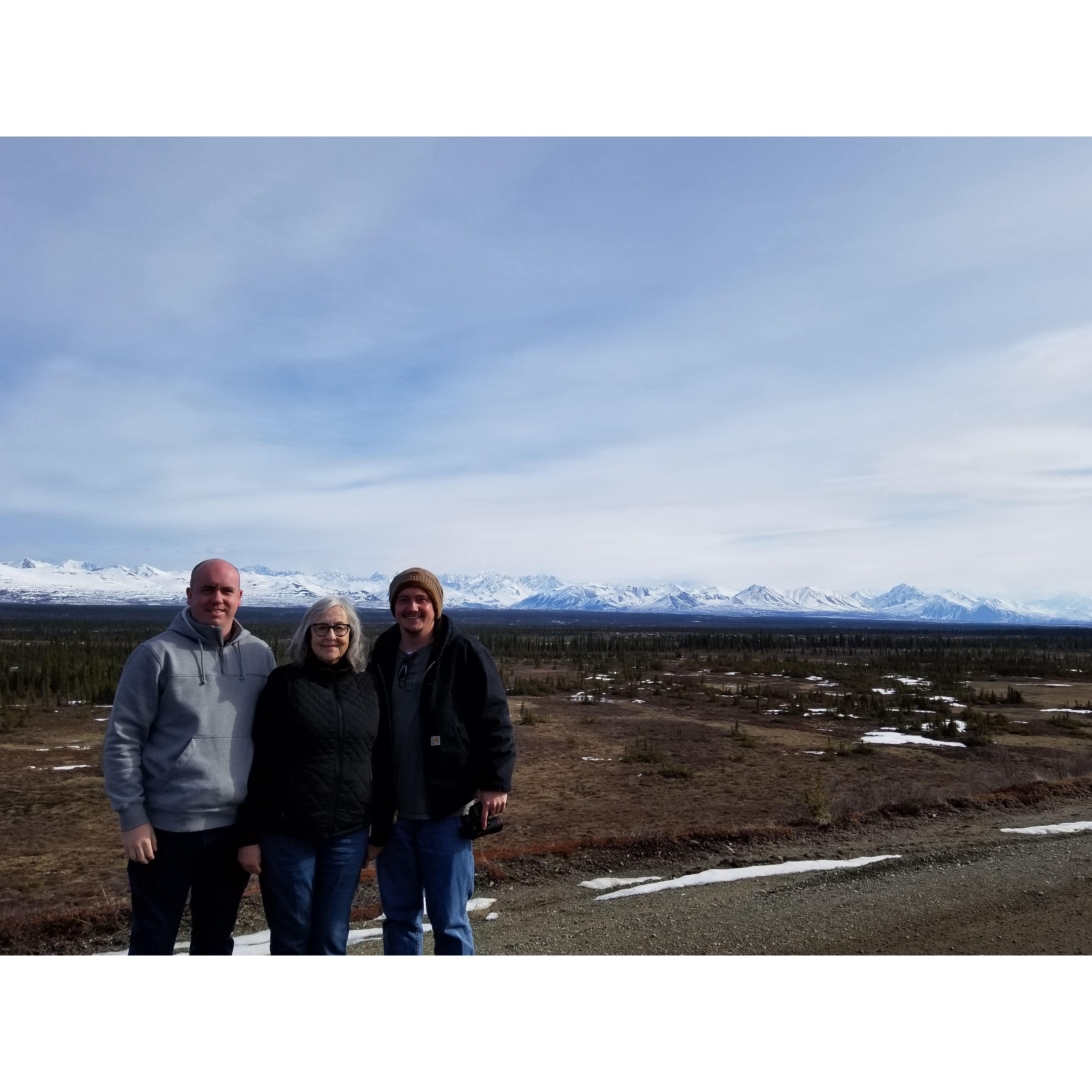 Jordan, Grandma LeeAnn, and Robby