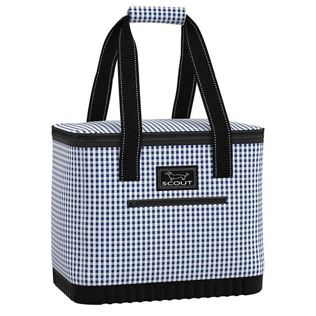 SCOUT The Stiff One Cooler Bag, Insulated, Collapsible, Leak Proof, Lightweight, and Portable Soft Cooler Beach Bag with Hard Bottom