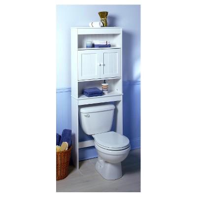 Country Cottage Space Saver 3 Shelves Wood White - Zenna Home