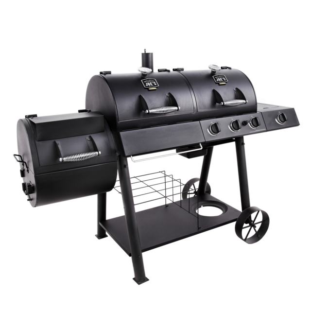 Longhorn Combo Charcoal/Gas Smoker & Grill