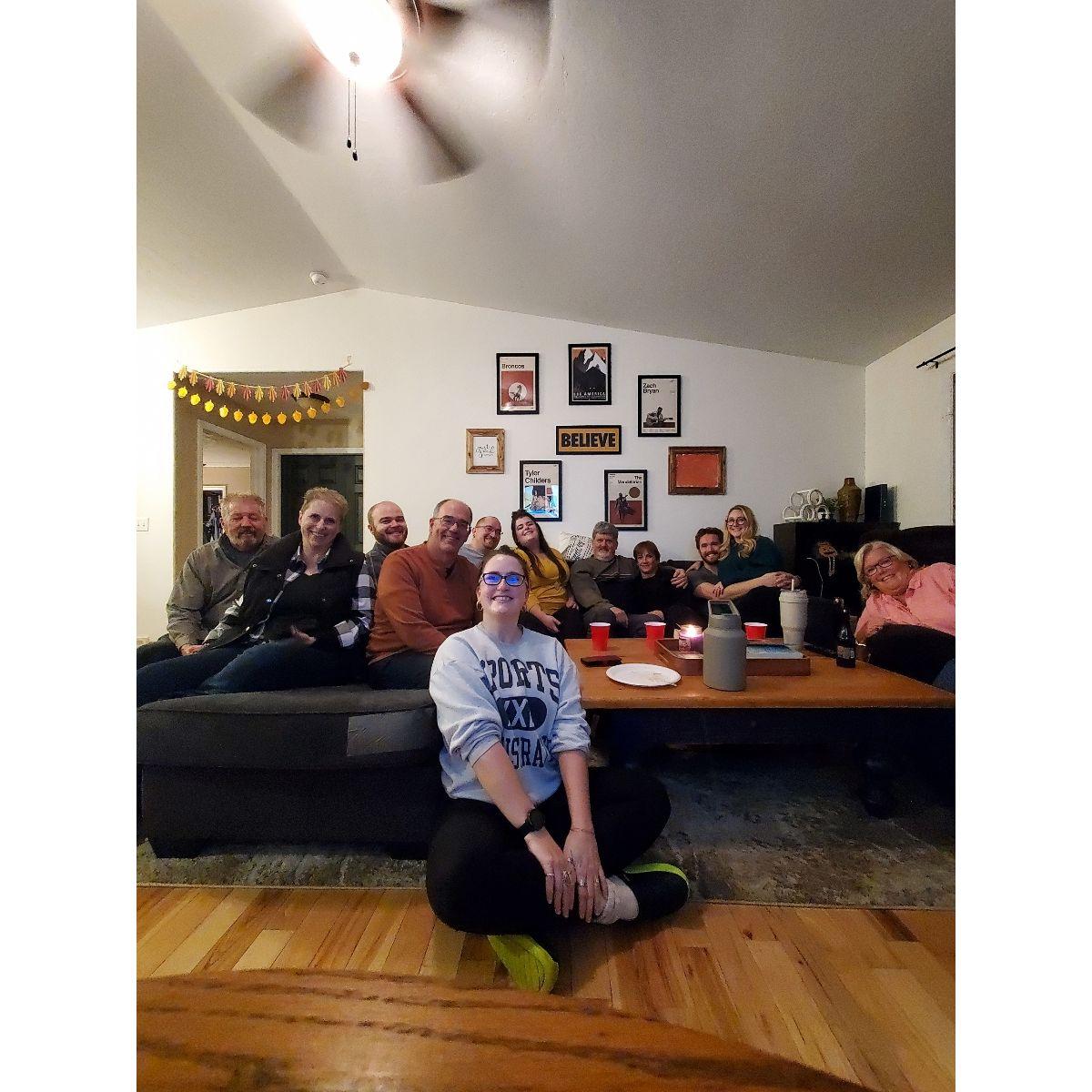 Thanksgiving 2023 with the WHOLE family. One of the best days