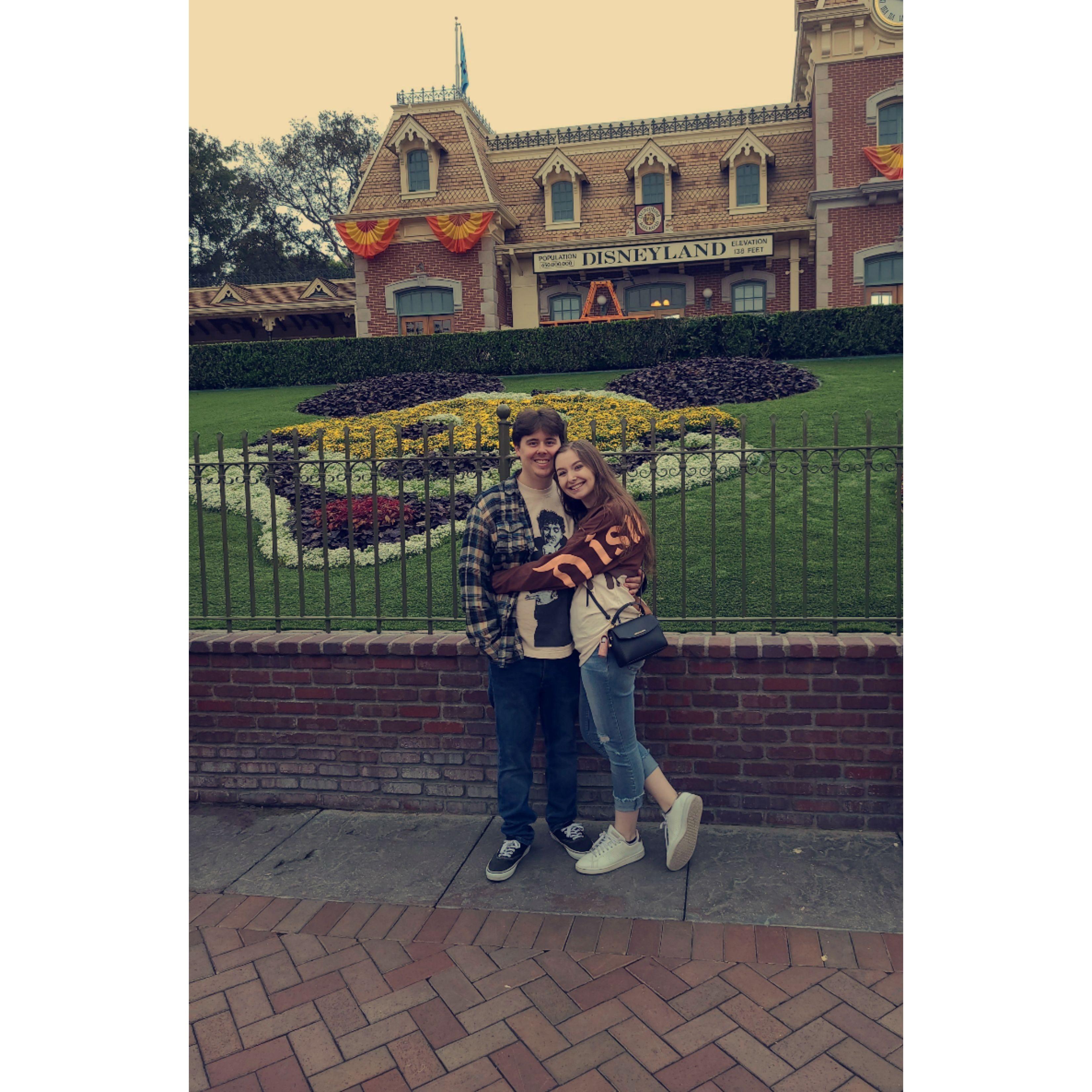 The happiest place on earth is whenever I'm with you.