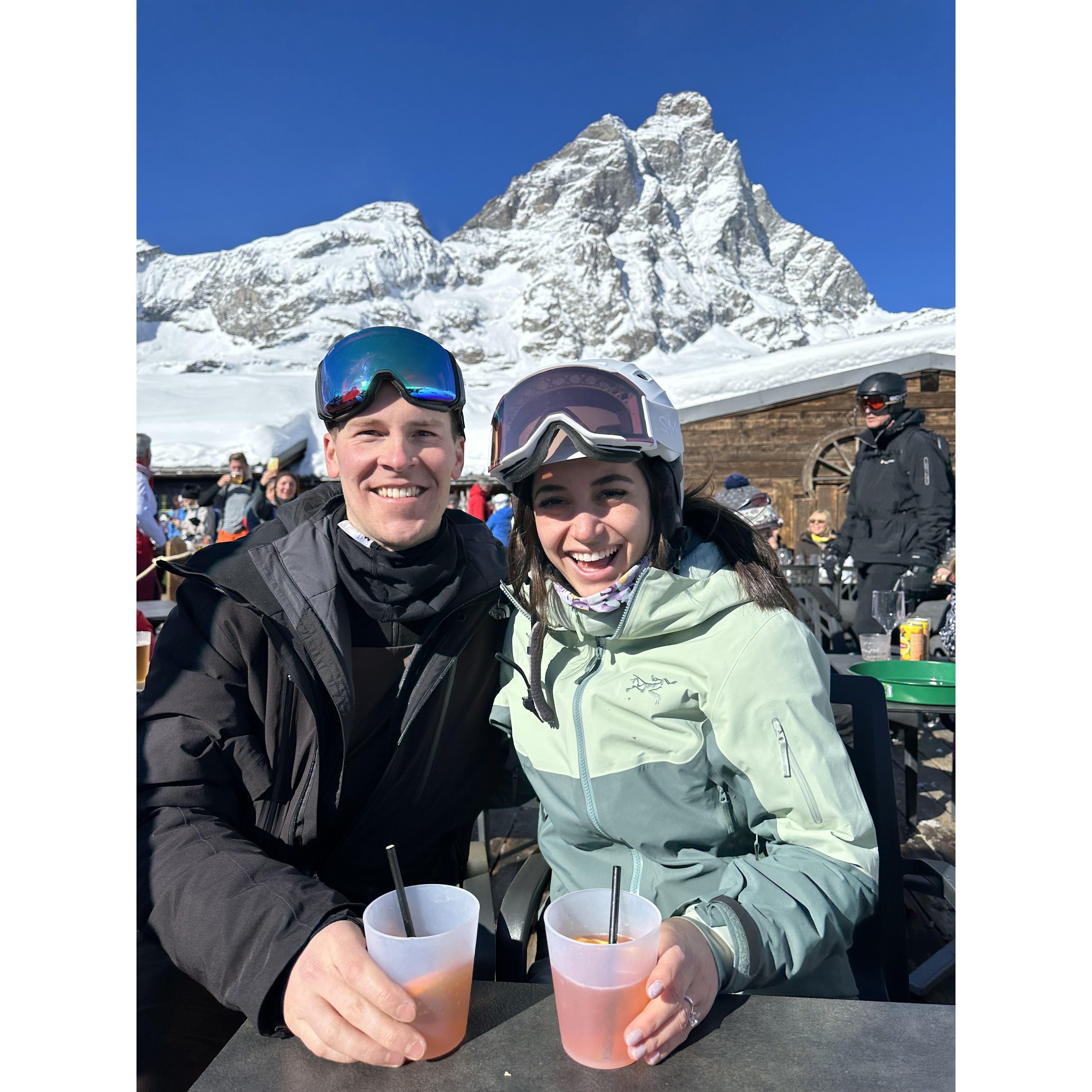 Doing what we do best, partying on a mountain top!!!!