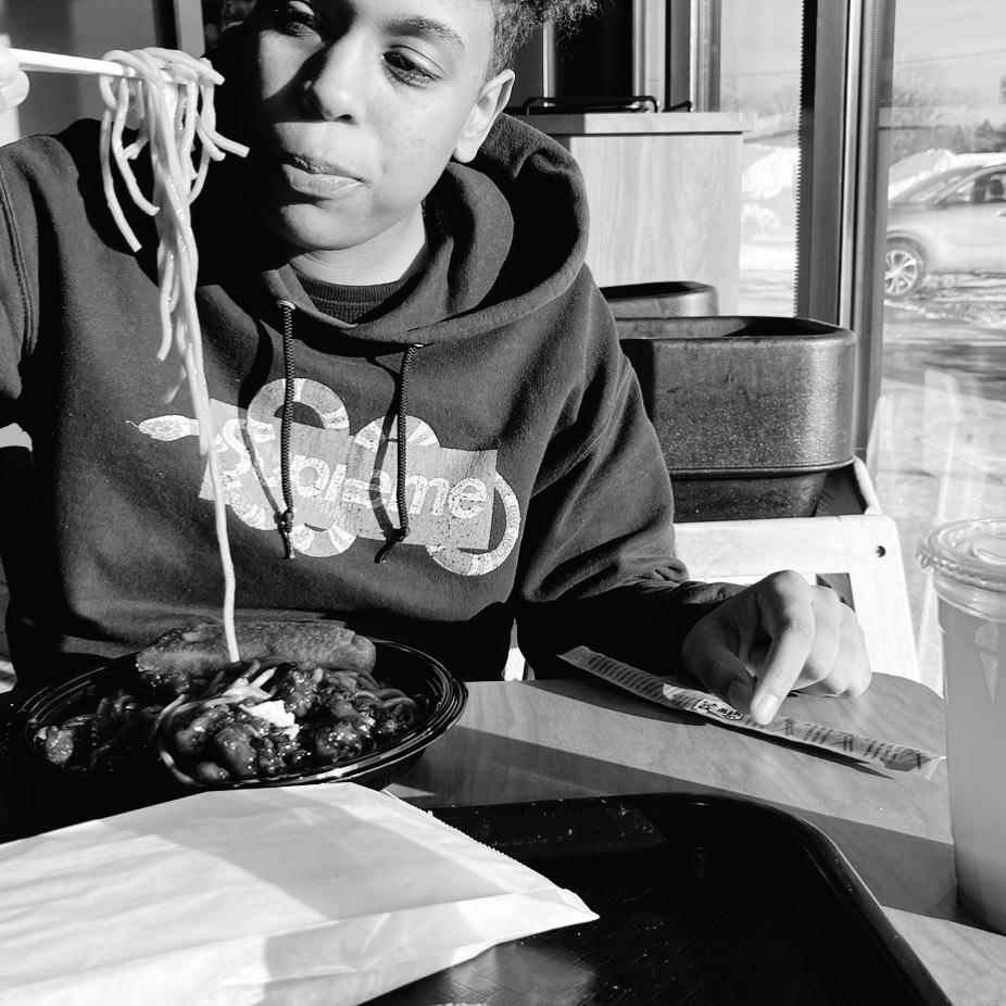 This is from our first date at Lee & Chen!