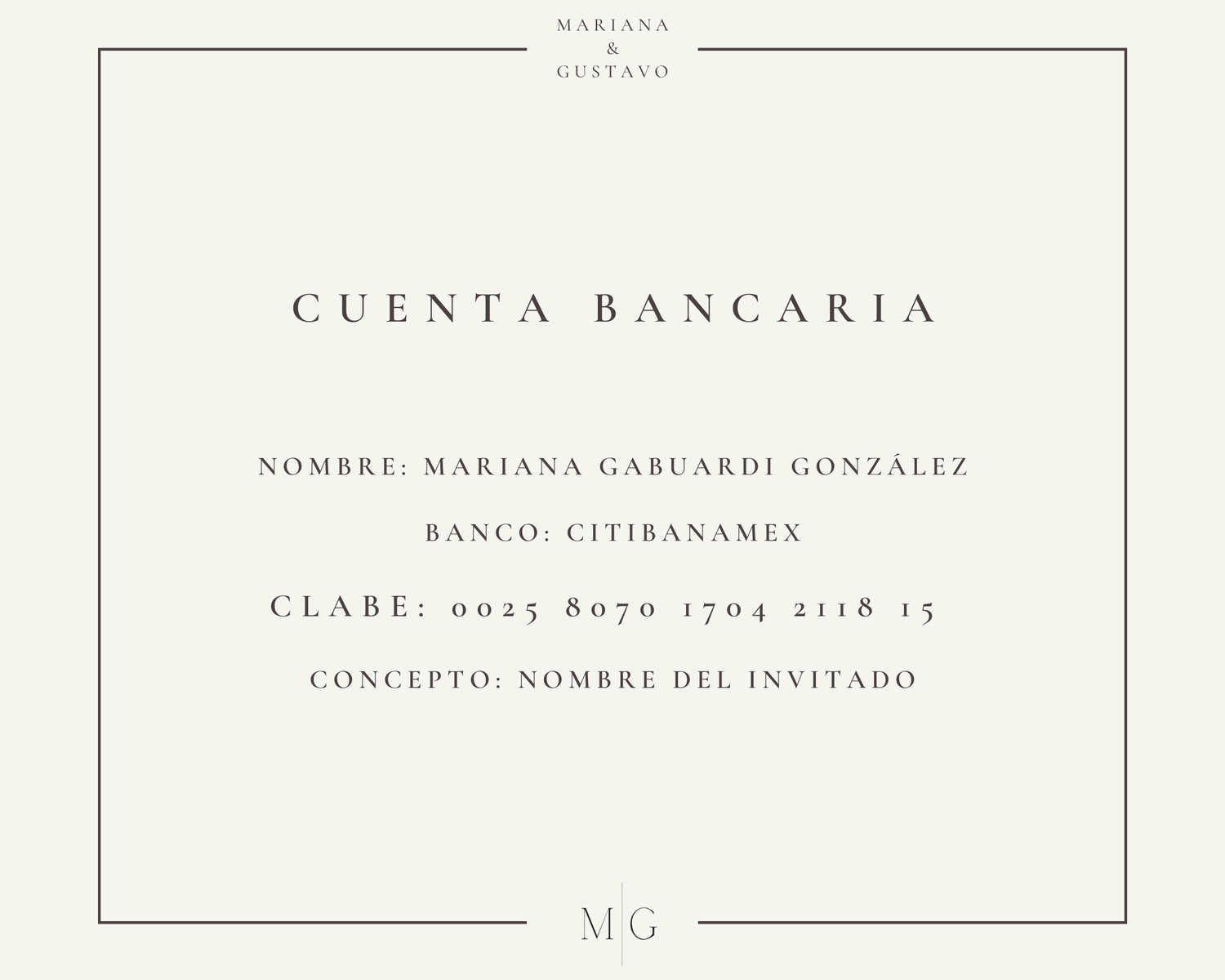 The Wedding Website of Mariana Gabuardi and Gustavo Villarreal