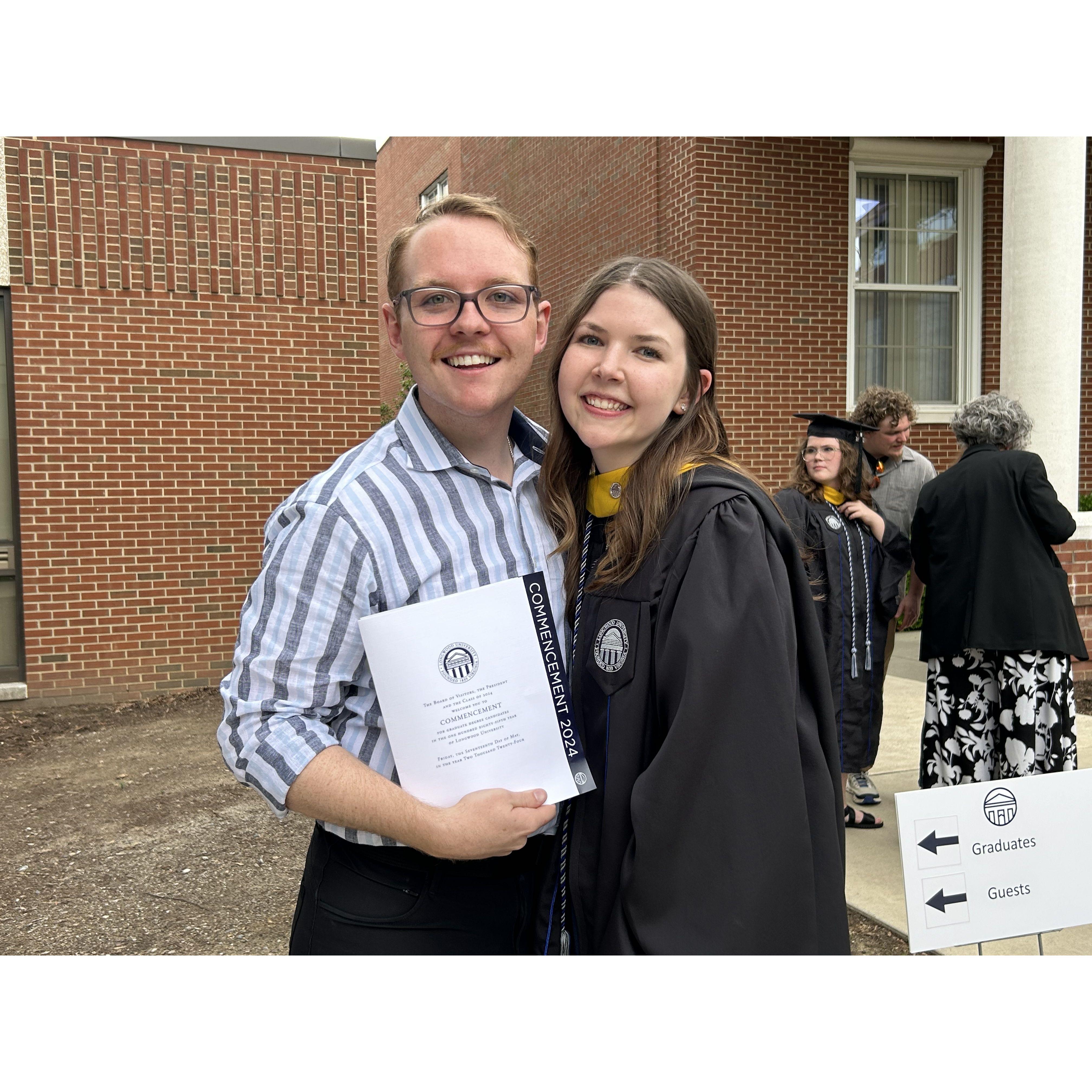 Amber's Masters Graduation - May 2024