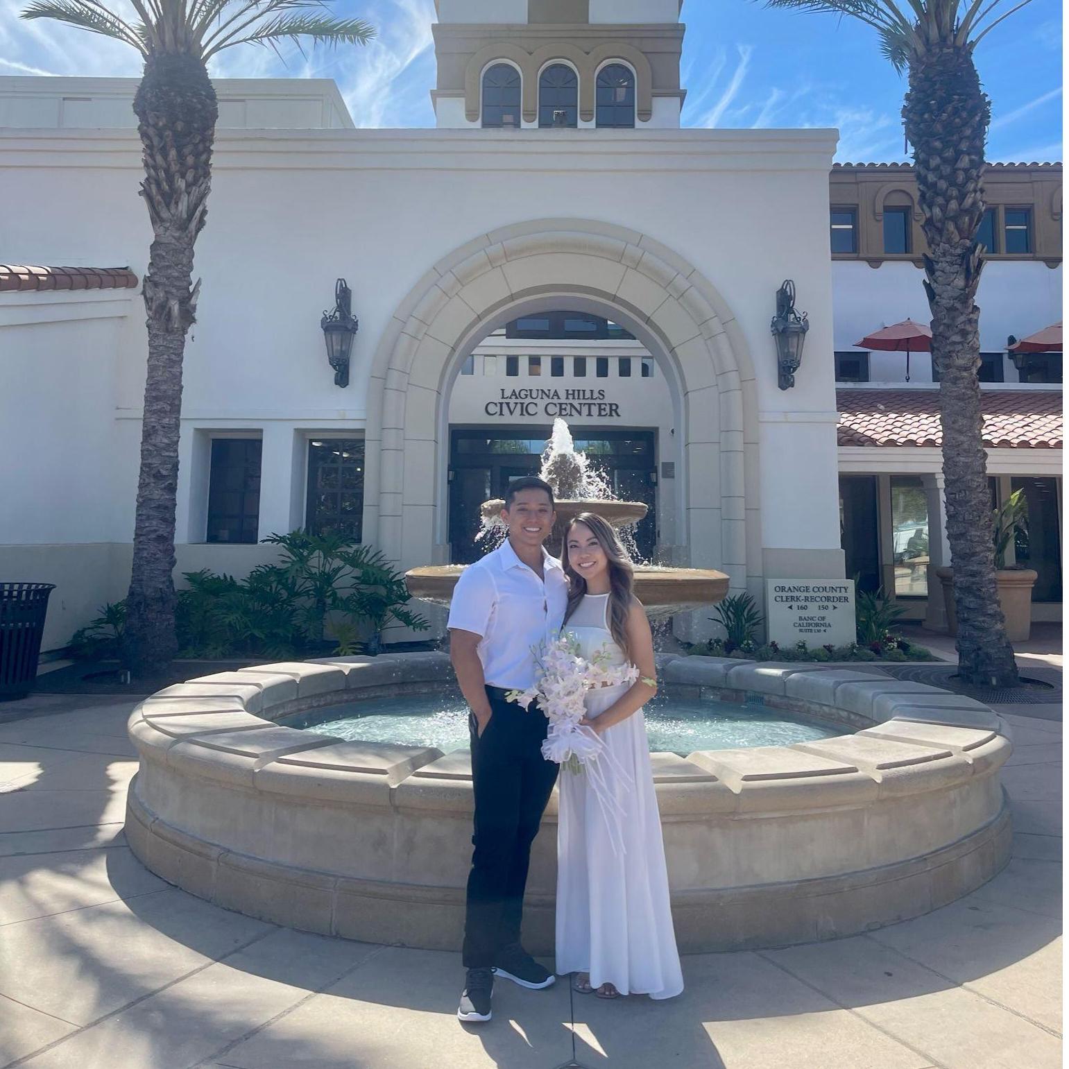 Got hitched at the courthouse! Laguna Beach 2022