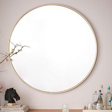 West Elm Oversized Round Mirror