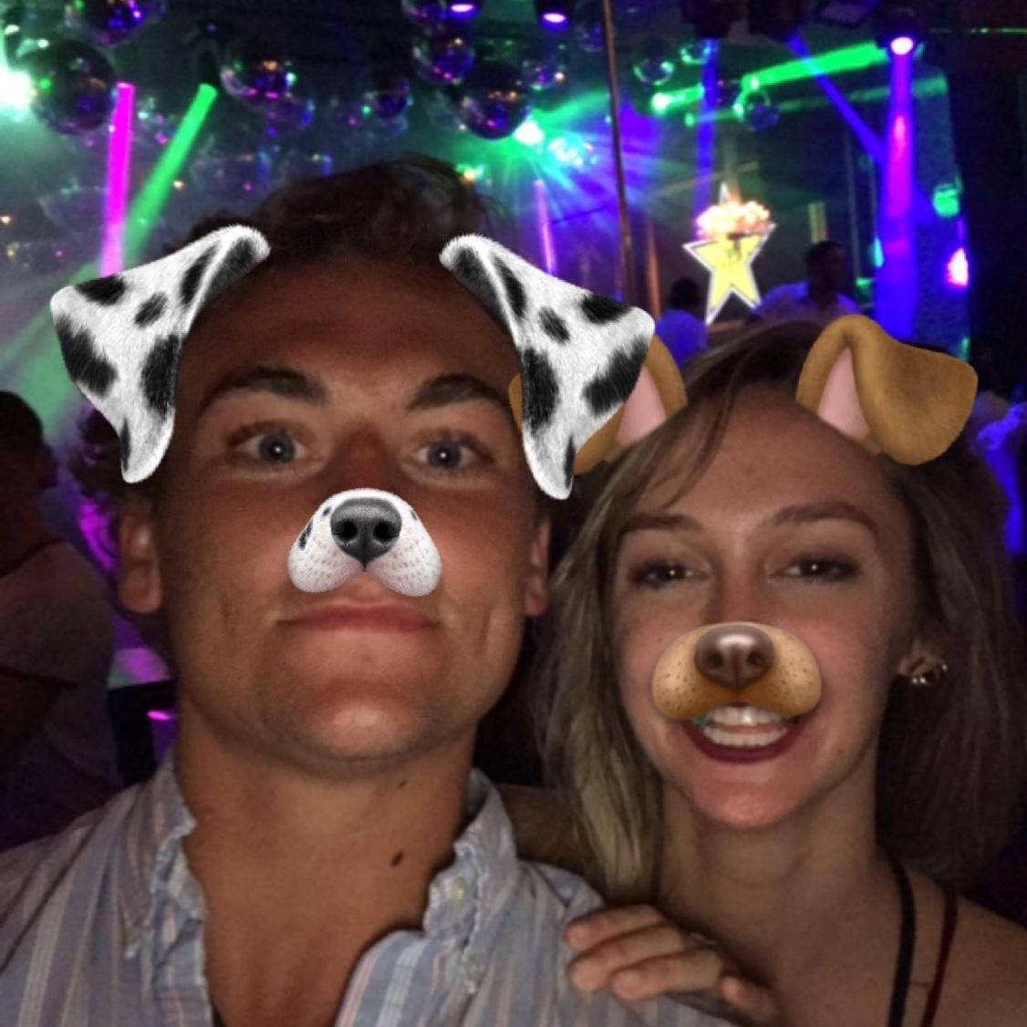 First time we met in Cabo on spring break!!