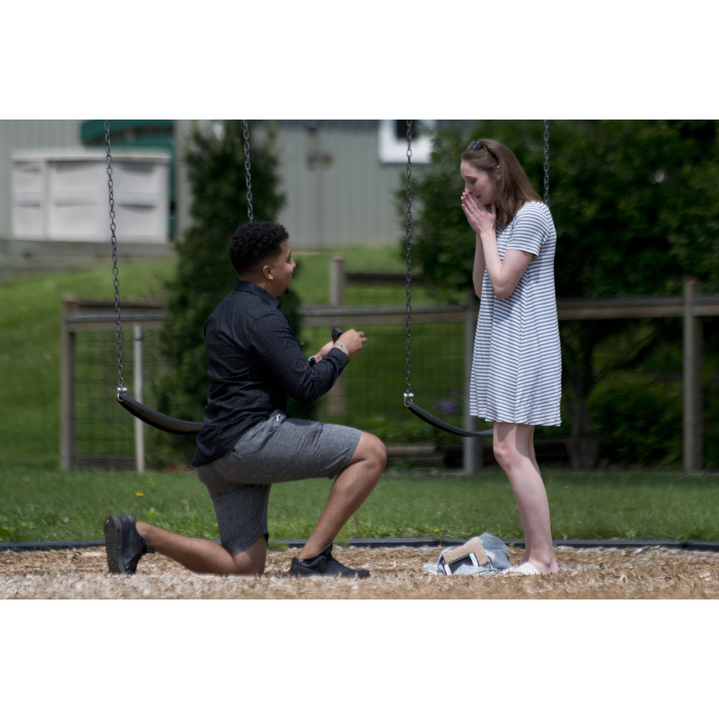 I said yes!
