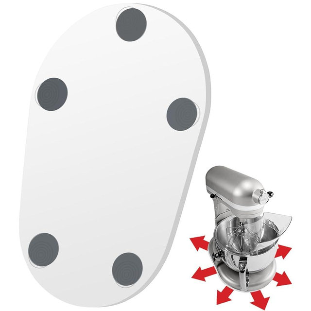 MIMORE Mixer Slider Mat for KitchenAid Stand Mixer 6 QT Professional 5-8 QT Bowl Lift, Pro Line 7 QT Stand Mixer Slider Compatible with KitchenAid Mixer Accessories 5.5 QT Pro 5 Plus