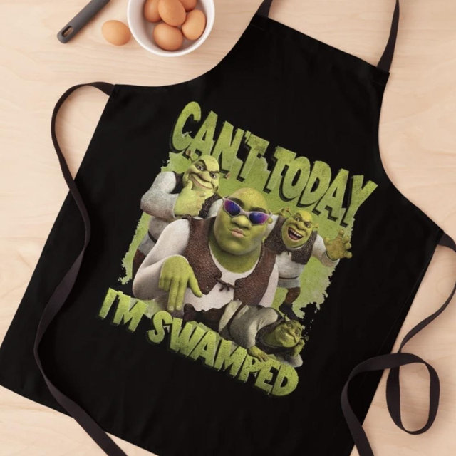 Can’t Today I’m Swamped Shrek | Apron