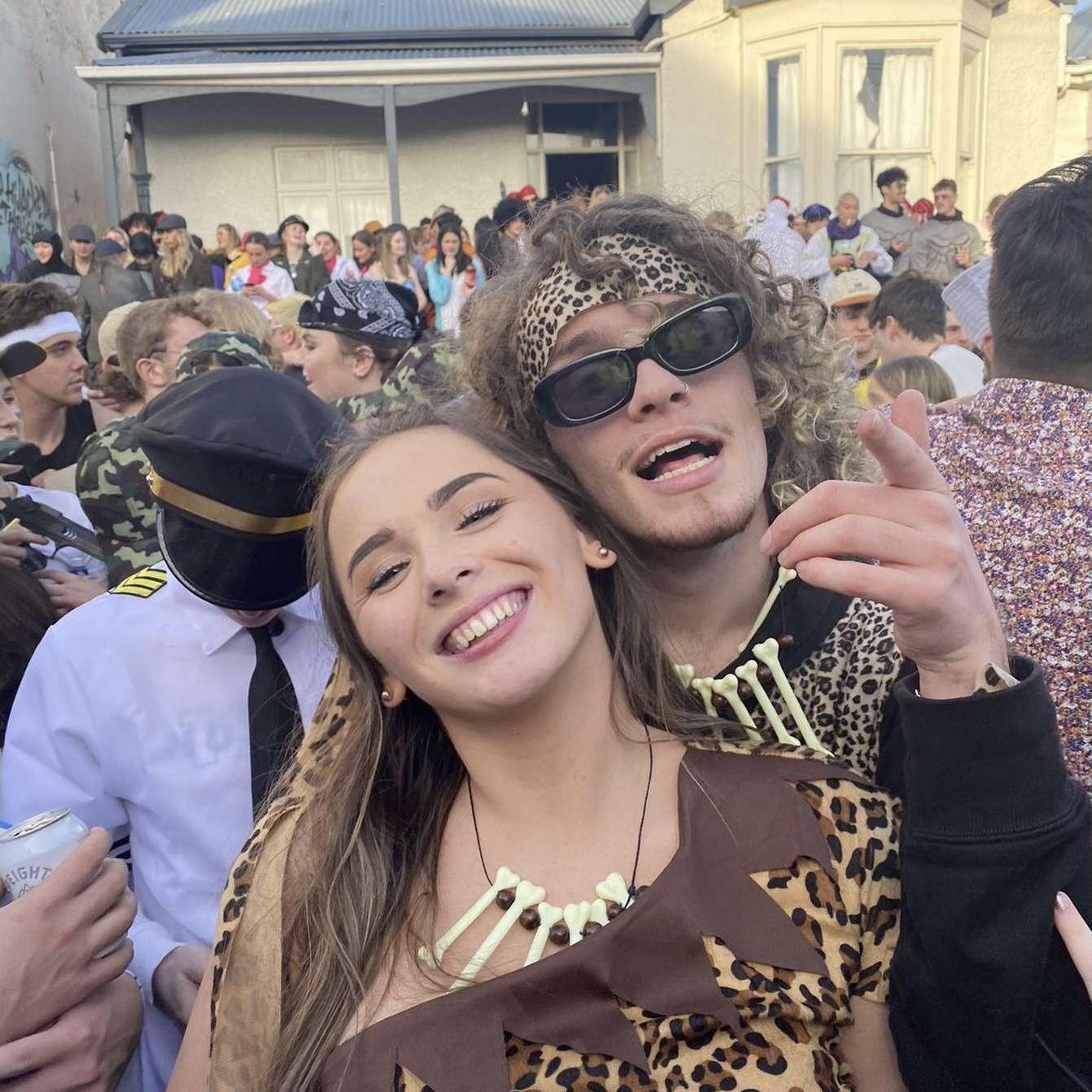 Our first street party together
