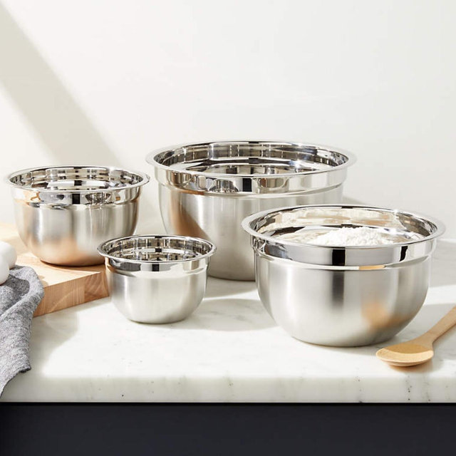 4-Piece Stainless Steel Bowls