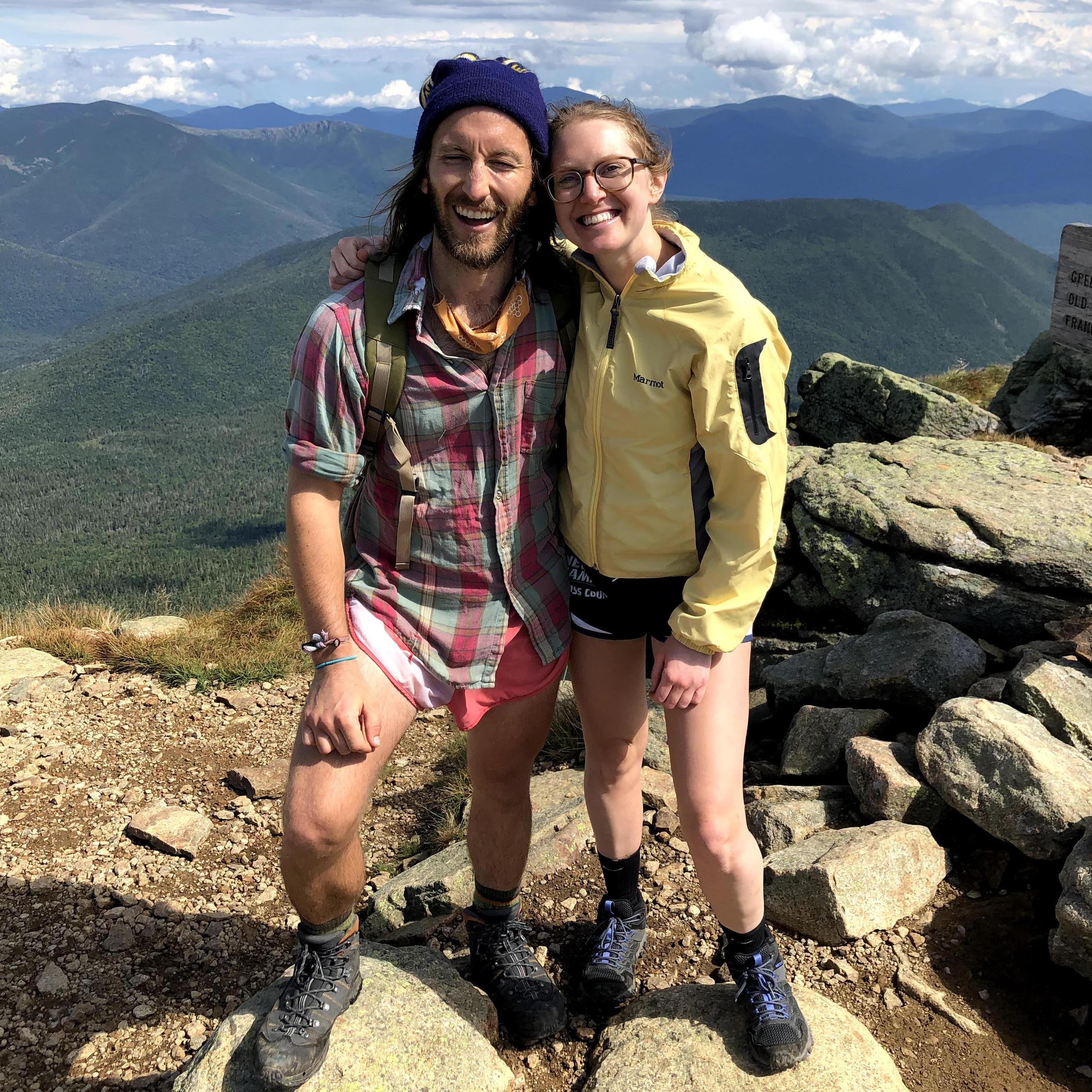 Triple Mountain Loop (Little Haystack, Lincoln, Lafayette) in the White Mountains; one of our favorite hikes that we've done.