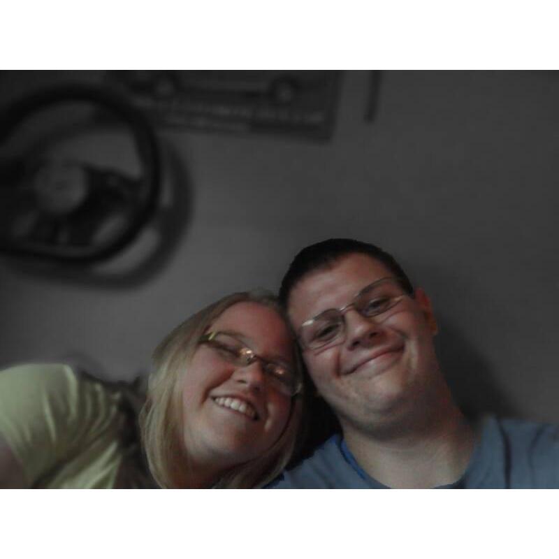 We took this photo together shortly after things got to being less awkward at the beginning of our relationship