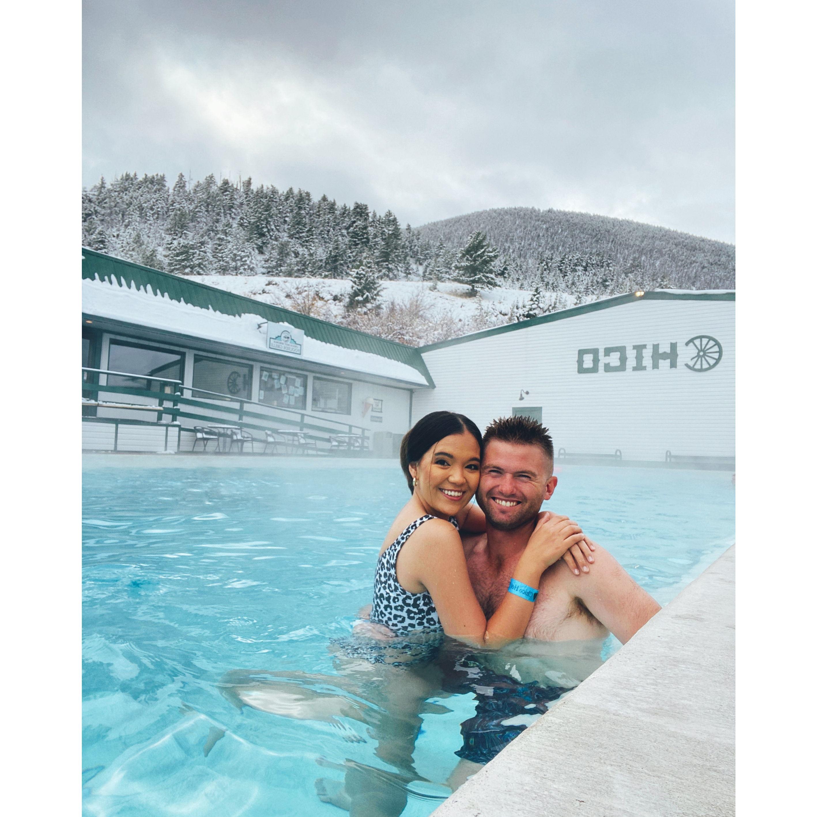 My first time in Montana and we made it extra special with a trip to Chico Hot Springs!