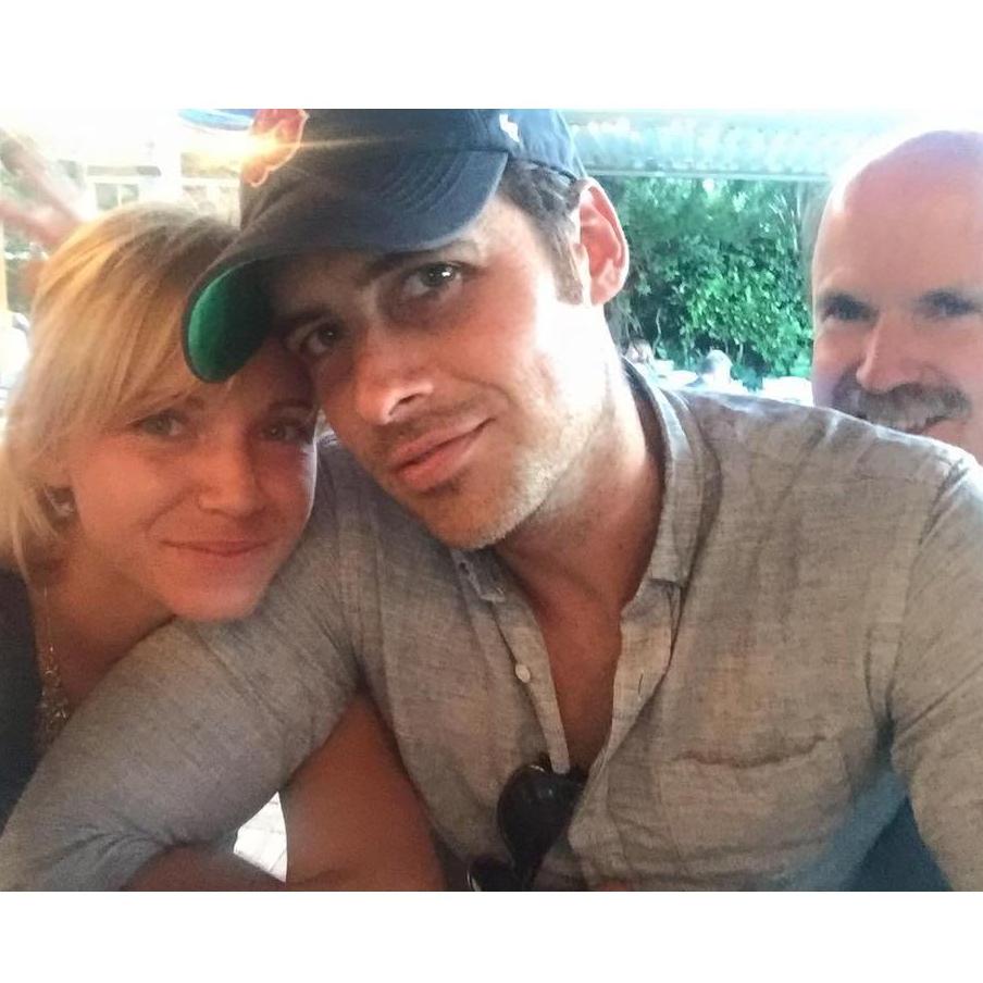 Photobombed by Melissa's dad in 2015 at Bummz in Myrtle Beach, SC