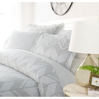 Luxury Silver Peaks 3 Piece Duvet Cover Set King Size