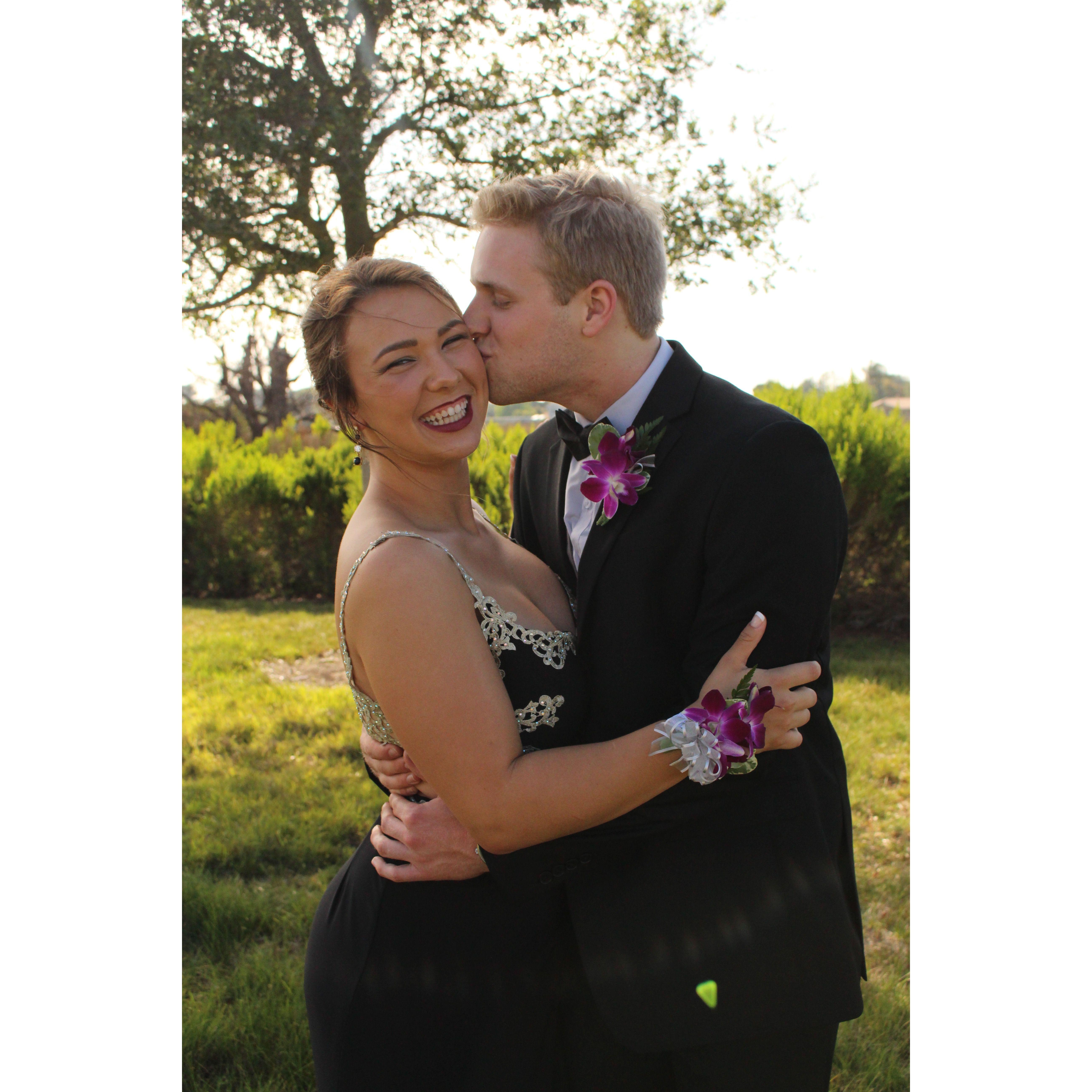 Prom Kate's Senior year 2016