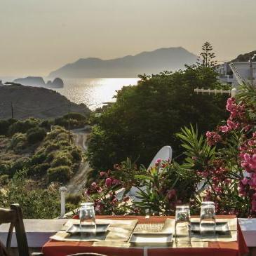 Sunset Dinner in Milos