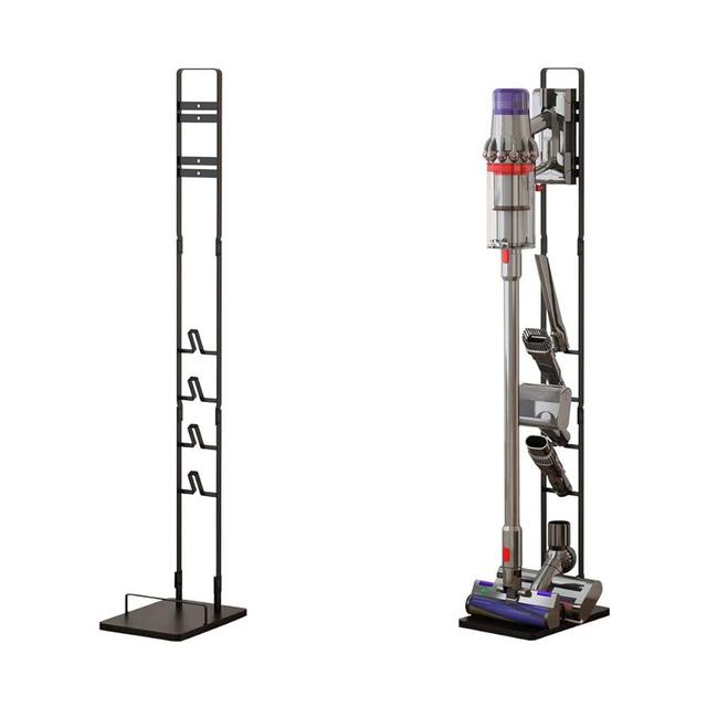Foho Vacuum Stand Compatible for Dyson V15 V11 V10 V8 V7 V6, Stable Metal Storage Bracket Holder for Handheld DC30 DC31 DC34 DC35 DC58 DC59 DC62 Cordless Vacuum Cleaners & Accessories