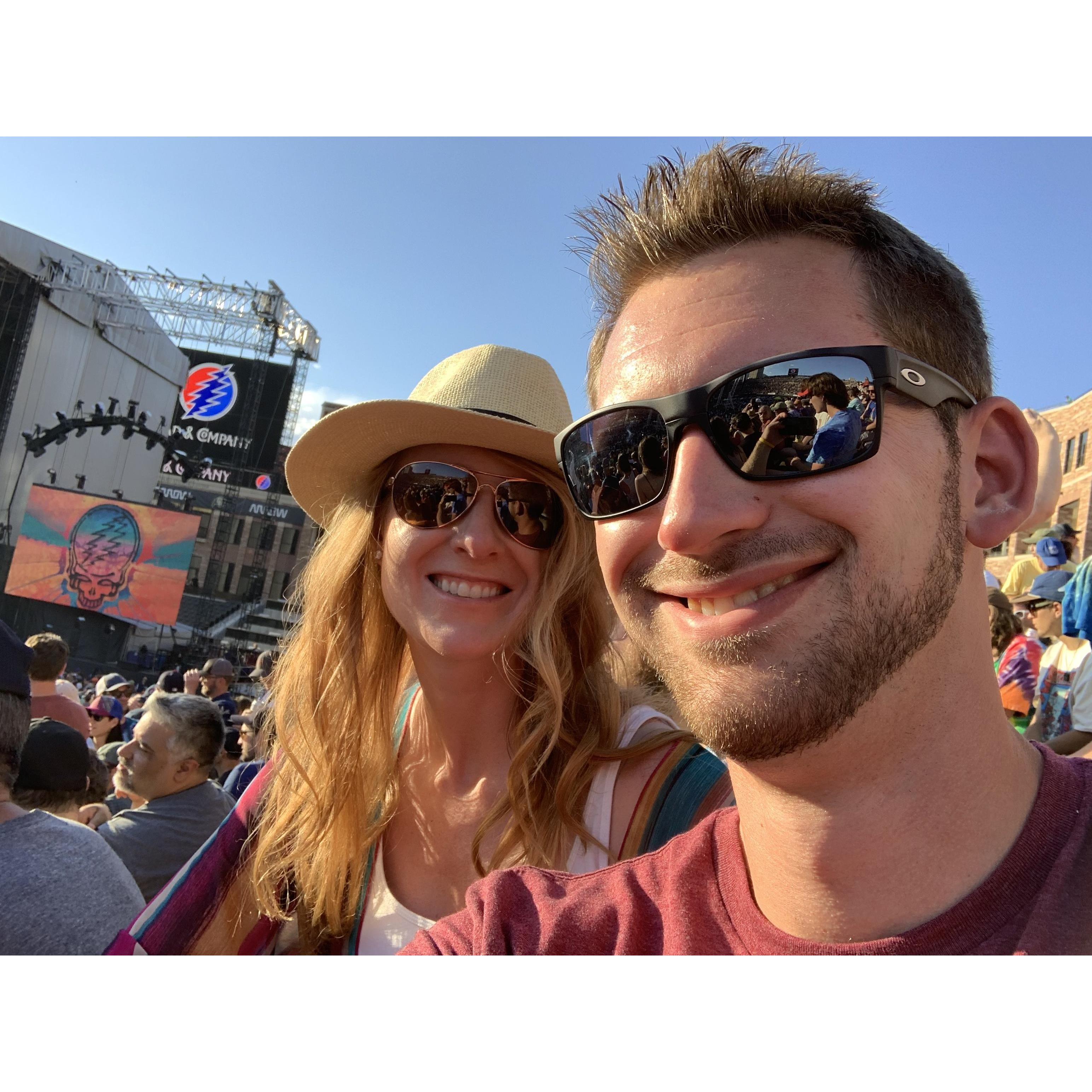 Dead Concert, Boulder, CO July 2019