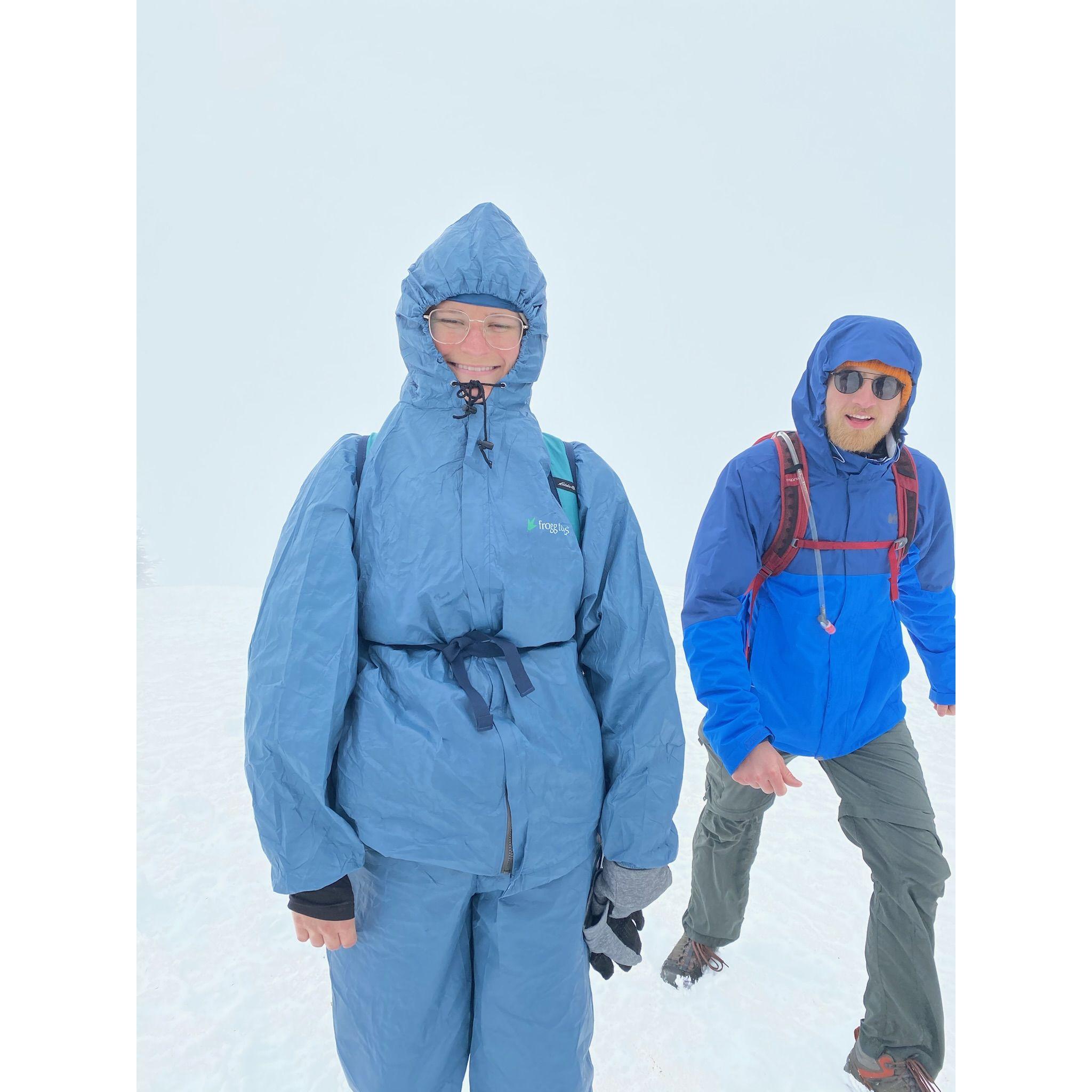 Staying warm at Hurricane Ridge