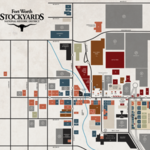 Map of the Stockyards