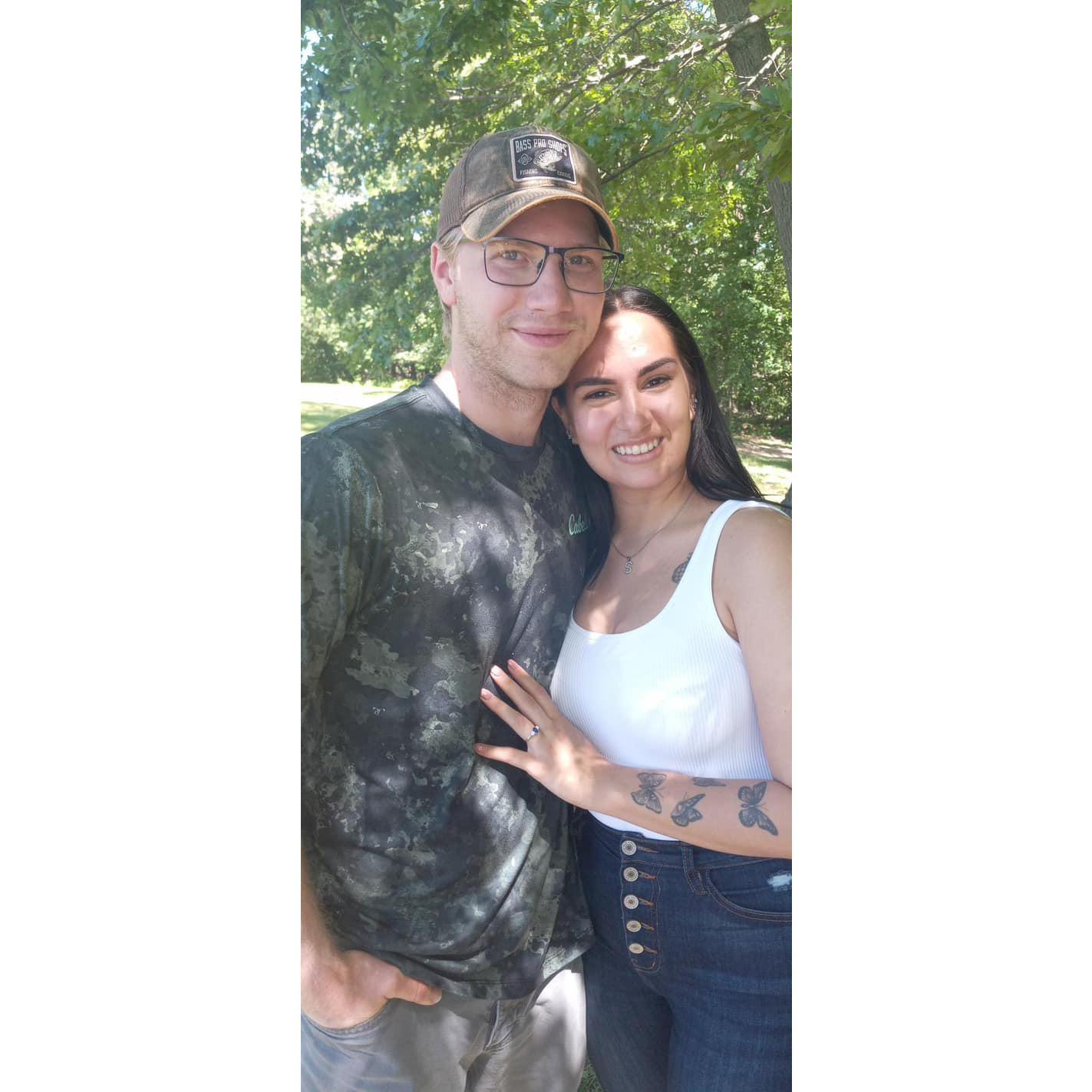 Right after I said YES